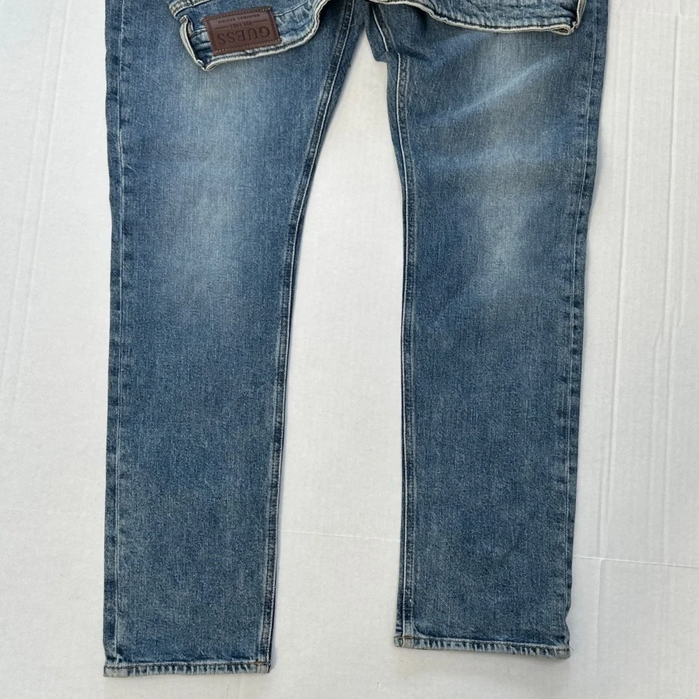 New GUESS Men's Denim Slim Jeans Sz 38